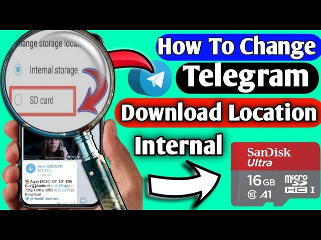 How To Change Storage To Sd Card In Telegram App || Telegram Me Storage Setting Kaise Change Kare