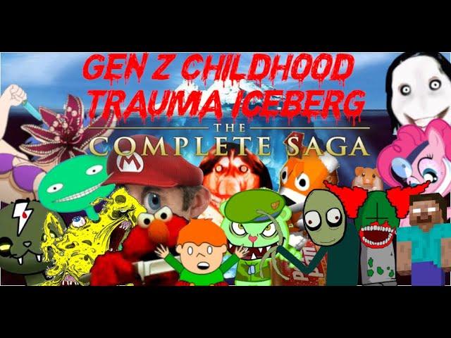 Gen Z Childhood Trauma Iceberg THE COMPLETE SAGA