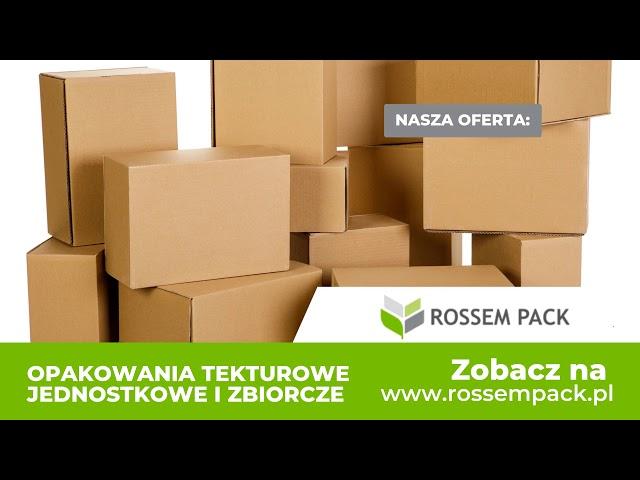 Opakowania tekturowe Kraków Rossem Pack