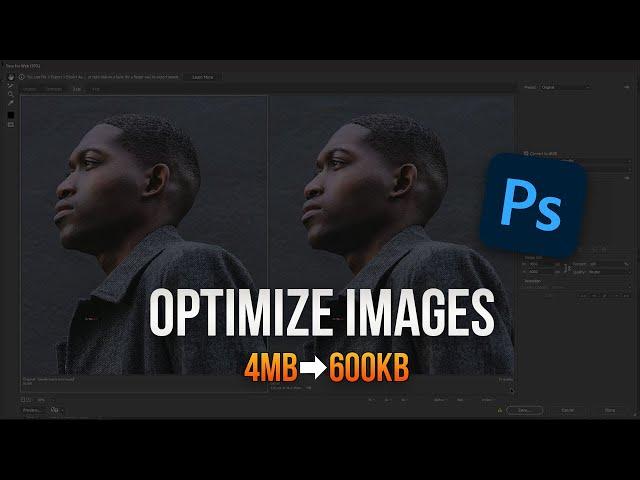 How to Compress Images in Photoshop | Perfectly Optimized Images