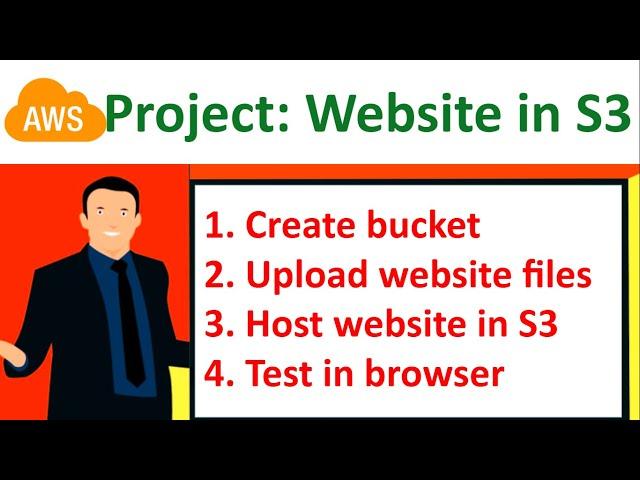 Project: How to Host Static Website in AWS S3