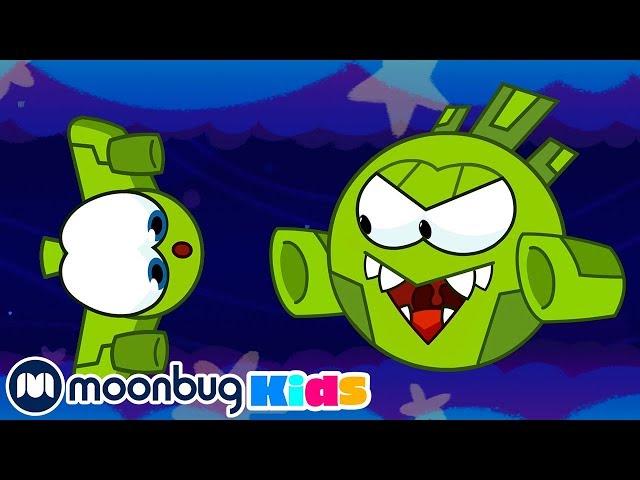 Om Nom Stories - Bedtime Play! | Cut The Rope | Funny Cartoons for Kids & Babies | Moonbug TV