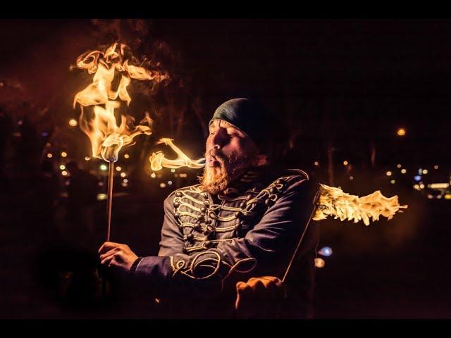 Male Fire Performers Sydney - Flamewater Circus