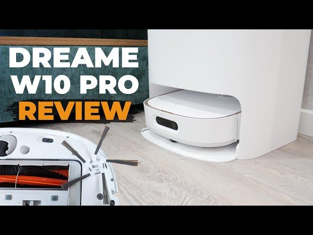 Dreame Bot W10 Pro Review & Test Avoiding obstacles, rinsing mopping pads, increased power