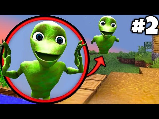 i Found Real Scary ALIENS  in Minecraft | ( Part-2 ) |