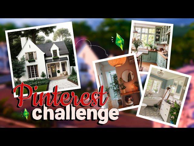 ДОМ по РАНДОМНЫМ КАРТИНКАМ из PINTEREST | The Sims 4