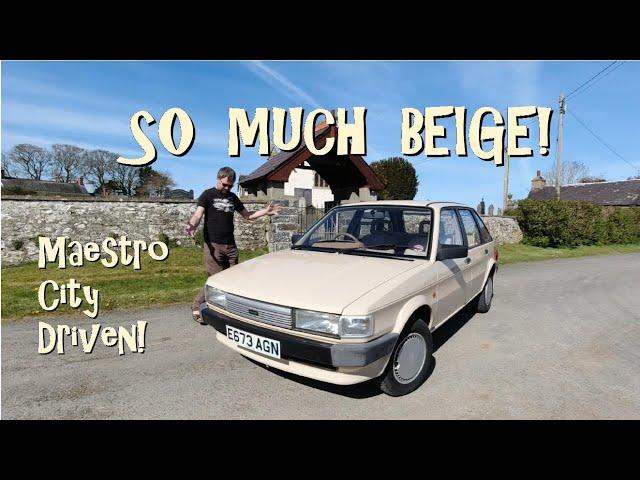 Real Road Test: A beige Maestro City! Blanking plugs ahoy