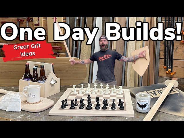 Five Easy Woodworking Projects || One Day Build Ideas