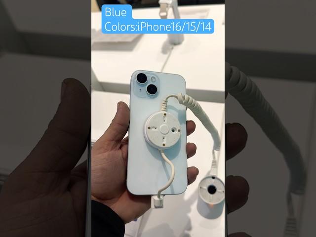 Blue variant in iphone 16/15/14 |Comment your favourite #shorts #trending #iphone #views