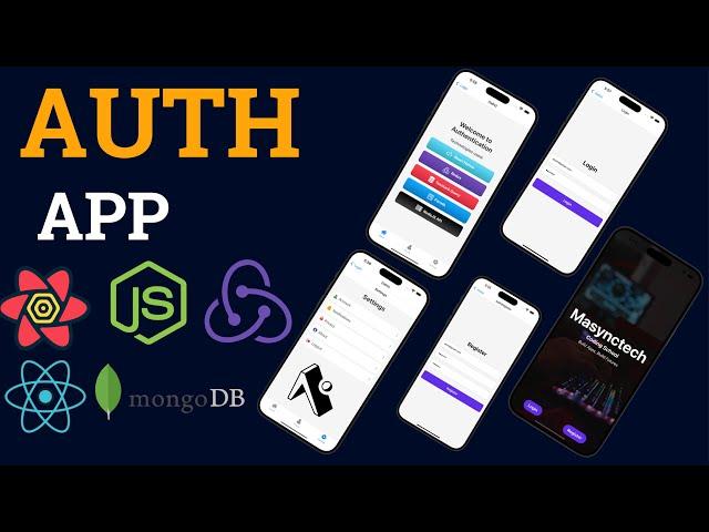 Mastering Authentication in React Native (Expo Router) with Node.js and MongoDB!
