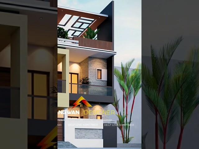 #frontelevation #dreamhouse #buildings #architecture #3dsmax
