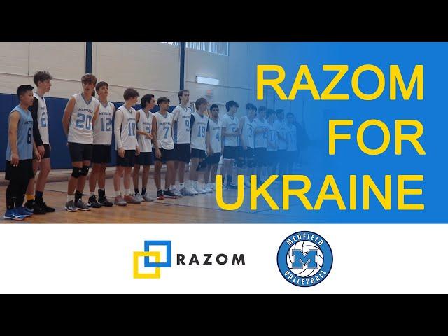 MHS Boys Volleyball Charity Night: Razom For Ukraine