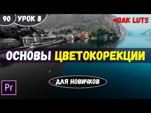 Курс по Premierer Pro | Урок №8 | Основы цветокоррекции в LUMETRI. #90