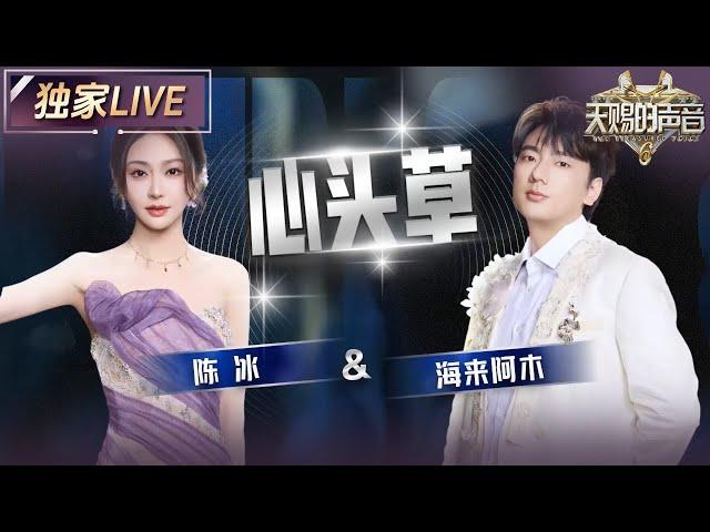 【独家LIVE】陈冰&海来阿木《心头草》 唱出了爱情最朴实的浪漫 #天赐的声音6 EP9 20250613
