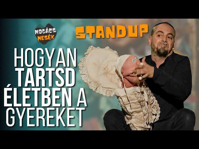 Hogyan tartsd életben a gyereket I Mogács Mesék I Standup