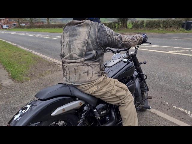 2010 HONDA VT750 C2 SHADOW TEST RIDE.