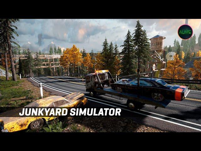 JUNKYARD SIMULATOR - ПЕРВЫЙ ВЗГЛЯД