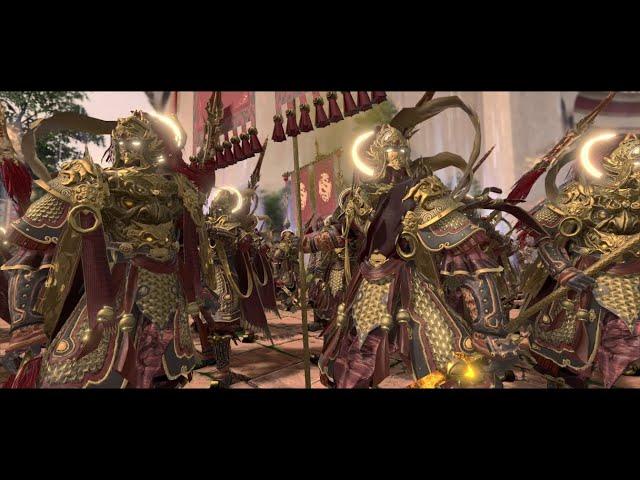 The Battle of the Horned Hills | Chaos Dwarf vs Cathay   | Total War: WARHAMMER III