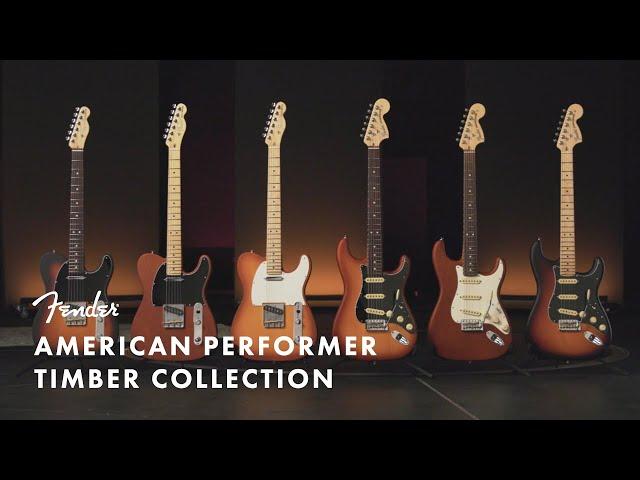 Exploring the American Performer Timber Collection | Fender