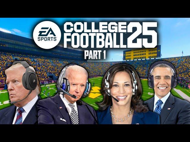 US Presidents Play College Football 25