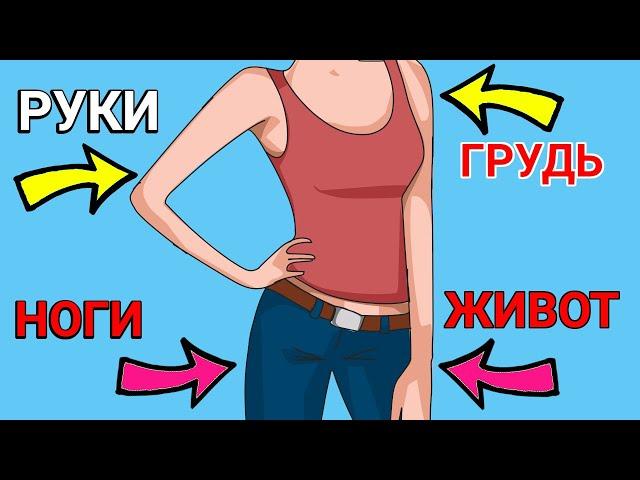 24-МИНУТНАЯ ТРЕНИРОВКА на ВСЁ ТЕЛО| Похудение и ТОНУС  (полная версия с музыкой)