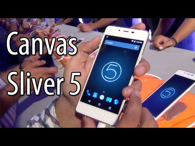 Micromax Canvas Sliver 5 Q450 Hands On Review