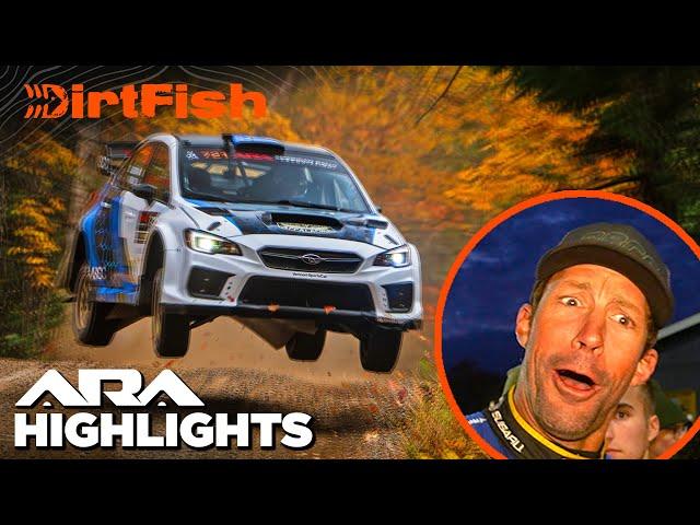 Saturday Action & Highlights  ARA Lake Superior Performance Rally 2024