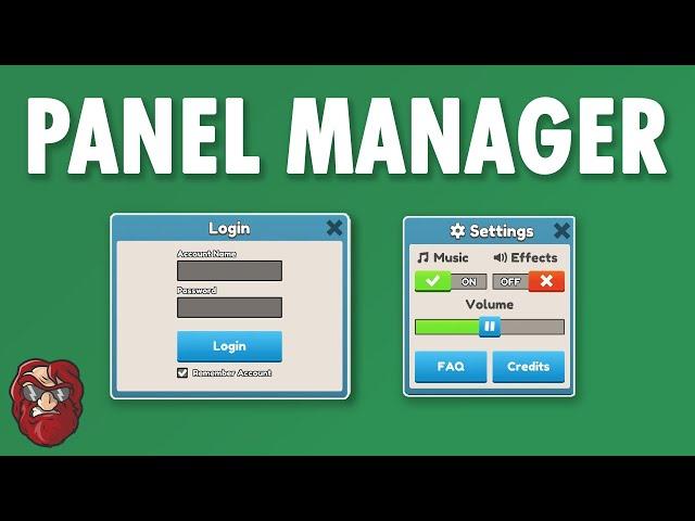 Unity Panel Manager - Panels & Popups the RIGHT WAY! (Unity 2021)