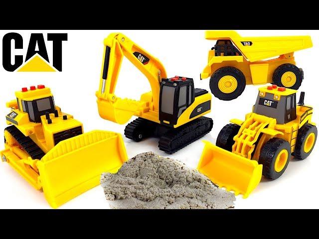 SANTIERUL DE CONSTRUCTII - SAPAM CU EXCAVATORUL INCARCAM IN AUTOBASCULANTA & INDREPTAM CU BULDOZERUL