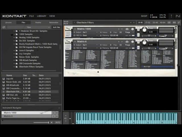 magic 1000 rack (kontakt bank)