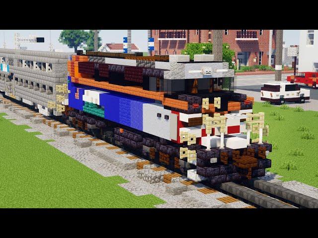 Minecraft Metra EMD F59PH Train Tutorial