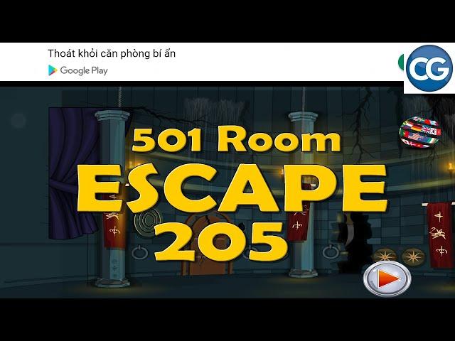 [Walkthrough] Classic Door Escape level 205 - 501 Room escape 205 - Complete Game