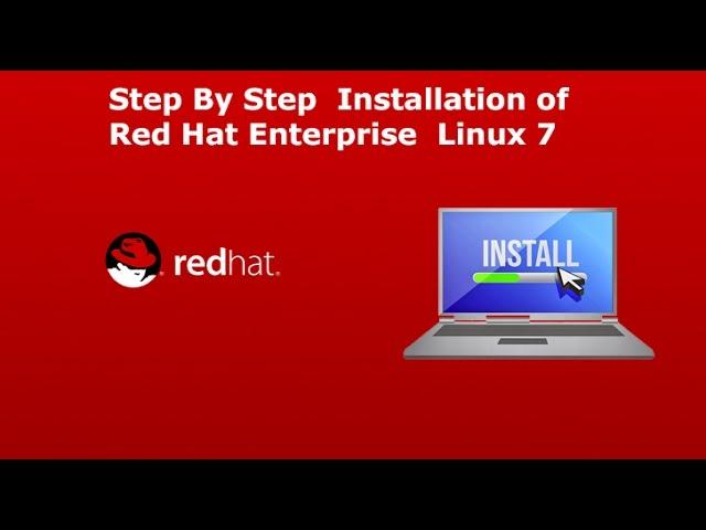 How to Install RHEL 7 Manually (VMWare)- Red Hat Enterprise Linux 7 installation step by step