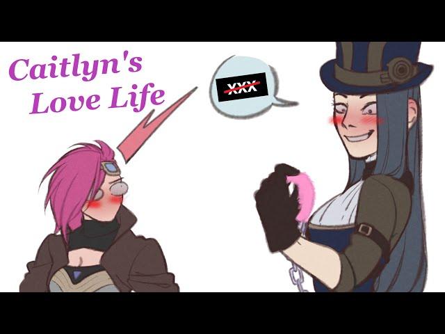 Caitlyn's Love Life Compilation | Arcane League of Legends Comic Dub