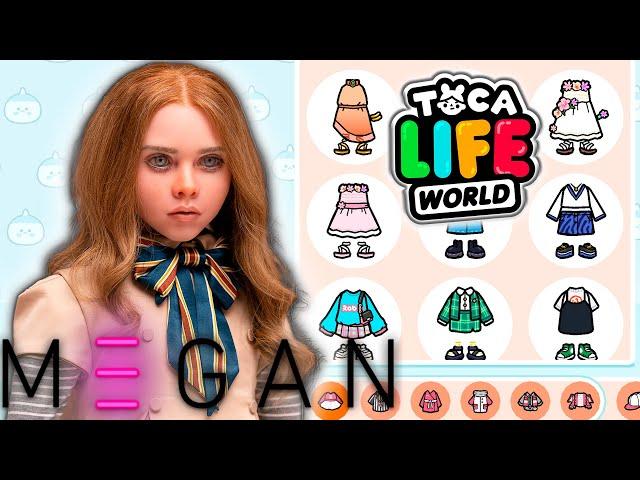 Megan or Wednesday  Horror dolls in Toca Boca  Toca Mia