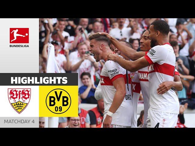 VfB FINISHES OFF Dortmund | VfB Stuttgart - Borussia Dortmund 5-1 | Highlights | Matchday 4