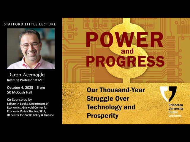 Daron Acemoglu: Power and Progress: Our Thousand-Year Struggle over Technology and Prosperity