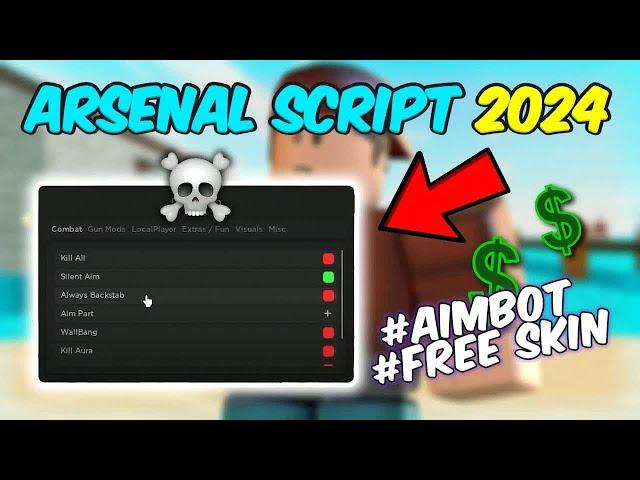 Arsenal Script Pastebin 2024 Mobile & Pc | No Key, Aimbot, Silent Aim | Free Solara & Delta!