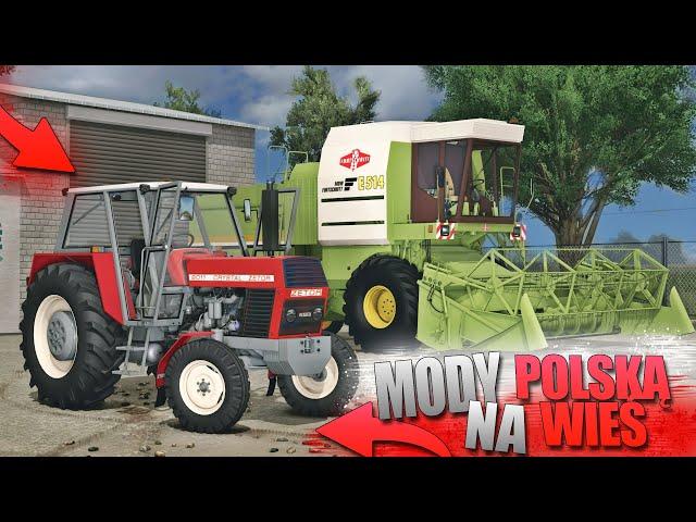 Pierwsze POLSKIE MODYFIKACJE Do FS25! Prezentacja: Zetor & Fortschritt ‍ MST