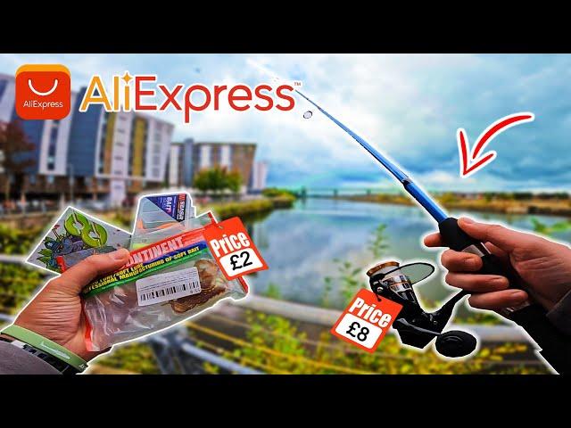 The ULTIMATE AliExpress Fishing Challenge: £10 Rod, Reel,  Lures – Does It Actually Work?