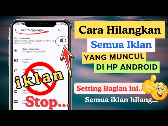 Cara Menghilangkan Iklan Di Hp Yang Sering Muncul Sendiri