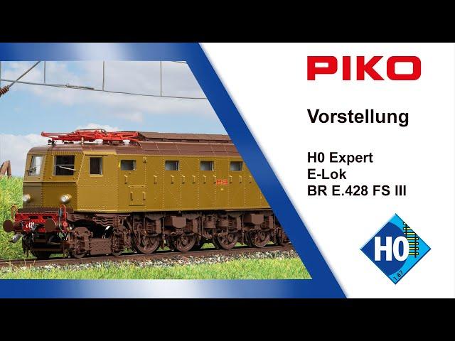 PIKO [V143] H0 Expert E-Lok BR E.428 FS III 97464ff