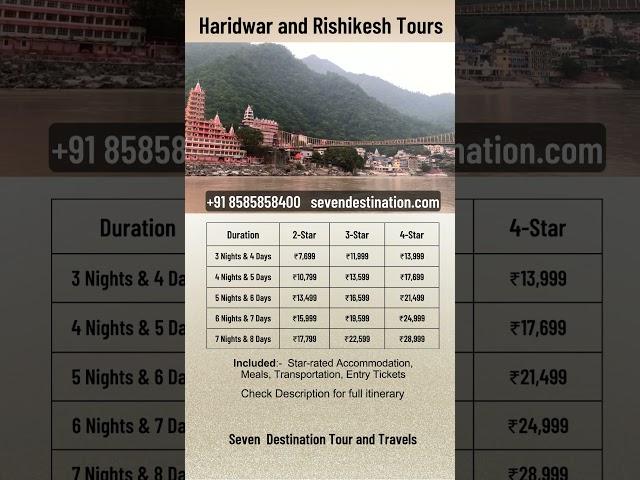 Personalized Haridwar & Rishikesh Tour Packages, Pilgrimage Trips, and Affordable Budget Tours