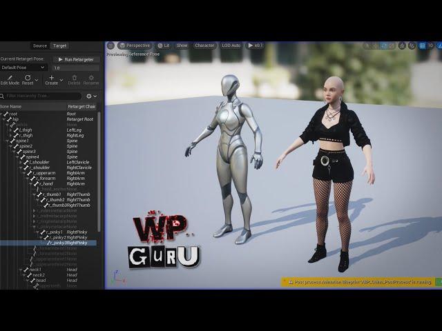 Tweaking and converting animations with a Custom Retargeter - Daz to Unreal