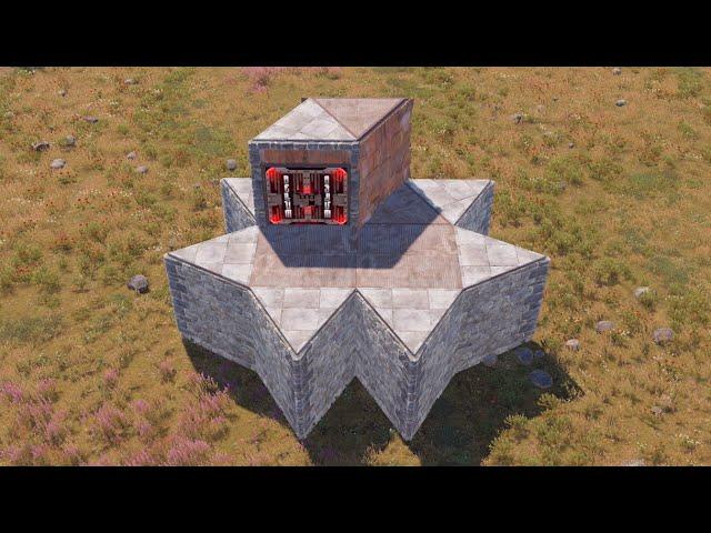 New PERFECT 2X1 BUNKER Base In Rust / Rust Base Design 2024