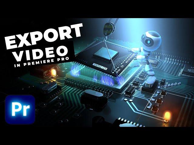 How To Export Video For Youtube In Premiere Pro 2023