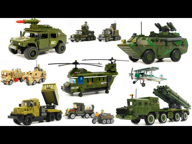 My big military collection bricks sets