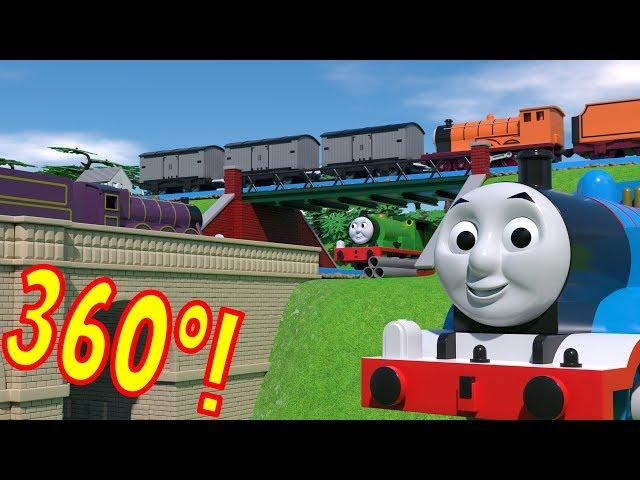 TOMICA Thomas and Friends 360º: Trainspotting at the Three Way Road