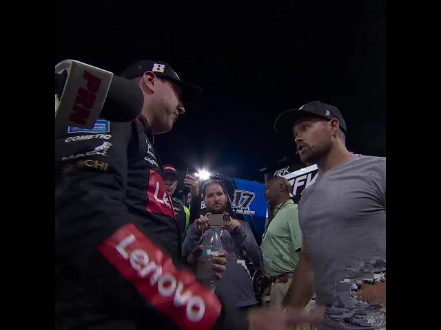 Ricky Stenhouse Vs. Kyle Busch #nascar