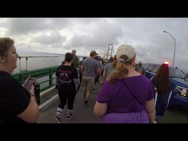 Our Mission to Walk the Mackinaw Bridge!